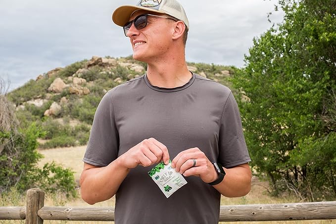 Chewable Liquid Filled Mint Capsule Breath Fresheners, 120 ct. Fights Bad Breath, Vegetarian Formula (comes in 12 individual packets)