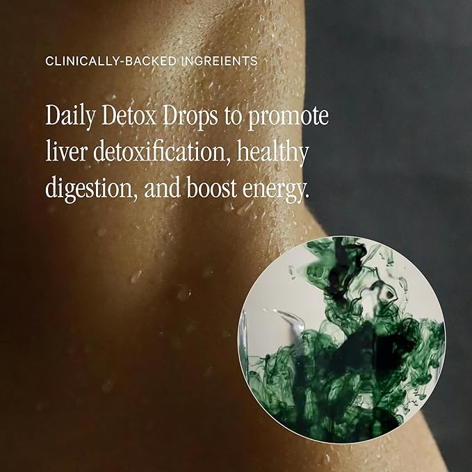 Juna Chlorophyll Liquid Drops (2-Pack) - 3X Potency Concentration - Detox, Debloat, Cleanse, Internal Deodorant, Energy & Cellular Support Supplement - Fresh Minty Lemon Taste