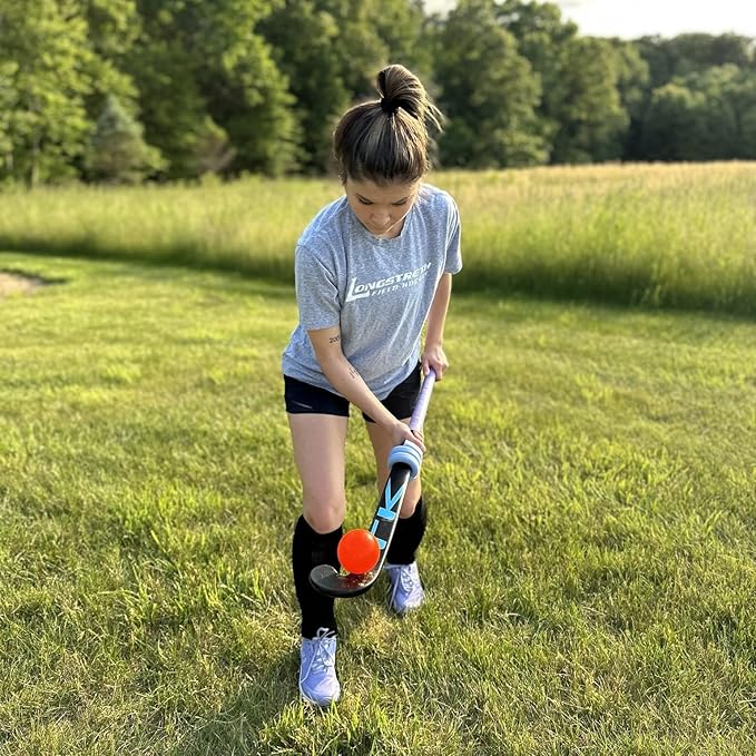 laceup Field Hockey Training Weight – Gain Power, Control & Wrist Strength – Improve Ball Handling, Passing Accuracy & Shot Speed – Field Hockey Training Aid for All Skill Levels