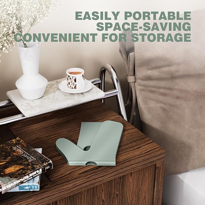 OHELEEP Anti Snore Chin Strap for CPAP Users, Snore Stopper Adjustable, Chin Strap for Sleeping Comfortable Stop Snoring Solution, Anti Snoring Devices Breathable and Reusable, Light Green, M