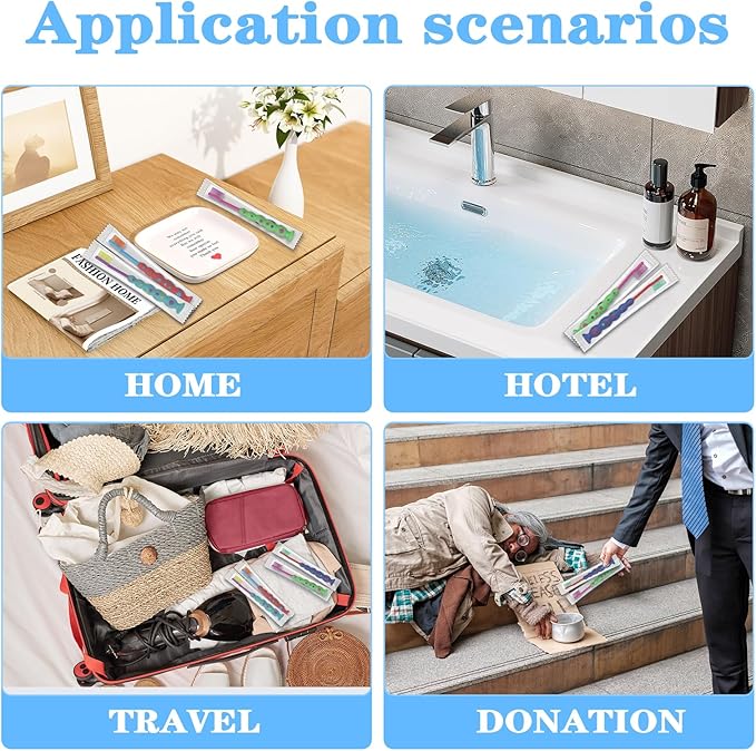 100 Pack Kids Toothbrush Soft bristles Toddler Lovely Toothbrush with Suction Cup Bulk, Includes Travel Covers, Individually Wrapped Toothbrushes for Kid Home School Daycare Camp (Candy)