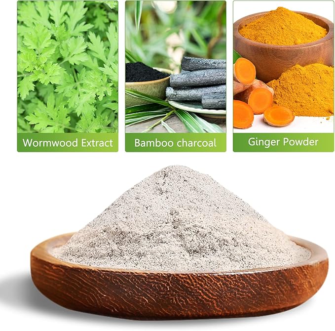 20PCS Foot Pads, Natural Bamboo Vinegar Ginger Powder Foot Pad for Foot Care, Deep Cleansing Foot Pads