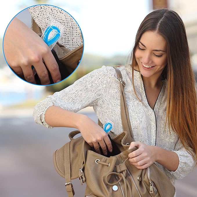 Vesici 600 Pcs Dental Floss Threader for Bridges, Braces, and Implants Dental Threader, Multifunctional Nylon Loop Design for Your Teeth, Pack of 12(Blue and Green)