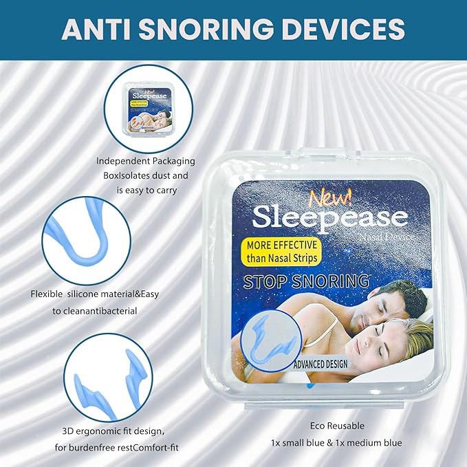 Nasal Dilators for Snoring (Blue)