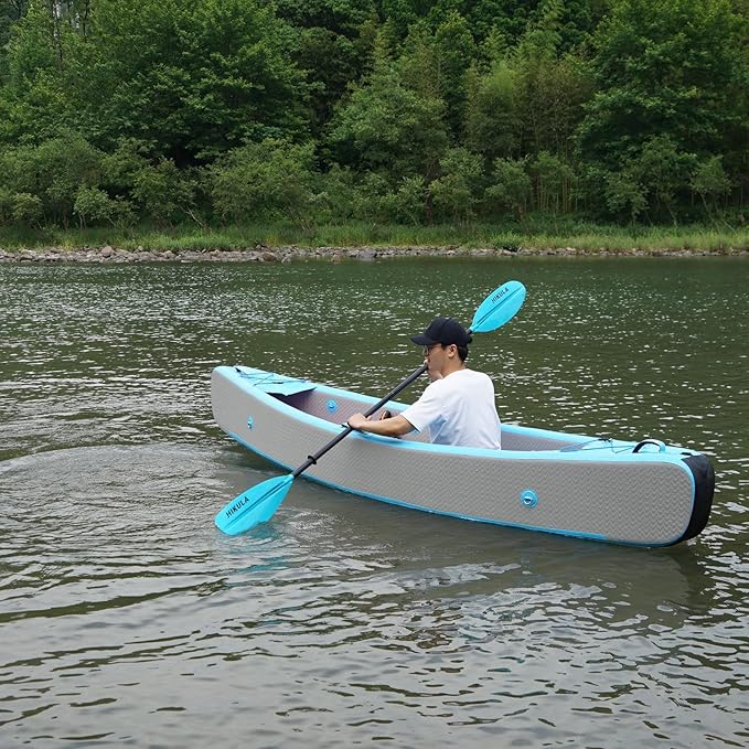 Kayak Paddle 4 Pieces Aluminum Shaft and PP Blade Floating 86.6in/220cm, 90.5inch/230cm Lightweight Oars