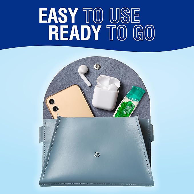 Breath Freshening Capsules, Fresher Breath From Inside-Out, Even Works On Bad Breath From Garlic, Lasts Up To 8 Hours, 50 Capsules