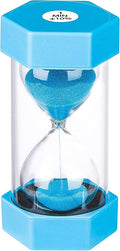 1 Minute Hourglass,Colorful Sand Watch 1 Min,Small Blue Sand Clock one Minute,Plastic Hour Glass Sandglass for Kids,