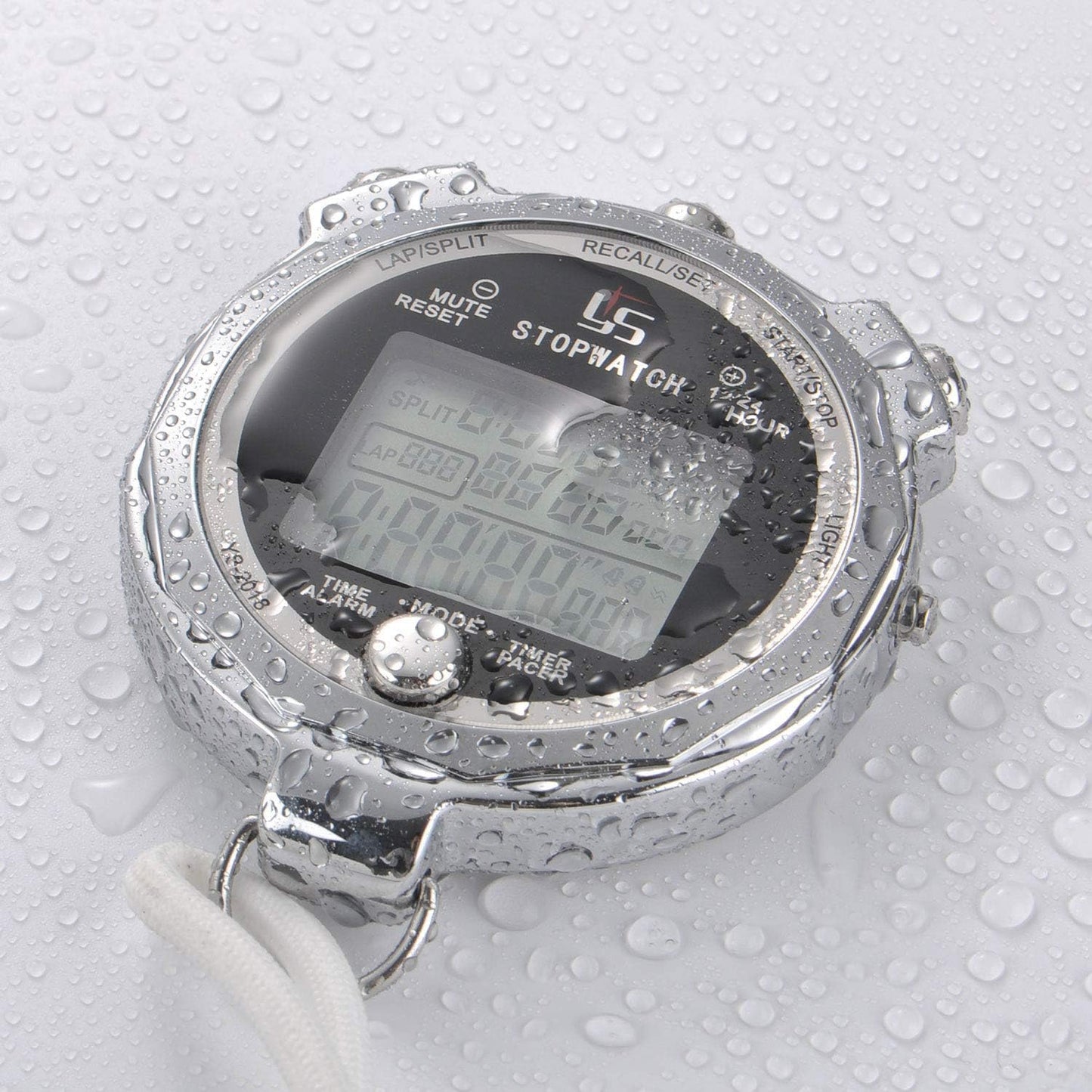 LAOPAO Melt Stopwatch, Clock Daily Rainproof Digital Timer for Sports Match,Competition,Coach,Referee,Training,Timing