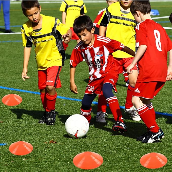 20 Pcs Sport Agility Ladder Speed Training Equipment Set,with 19FT Agility Ladder,Running Parachute,12 Soccer Cones for Kids Youth Adults Basketball Football Soccer Training