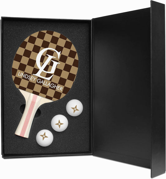 Infusion Table Tennis Paddle and Balls Gift Box Set