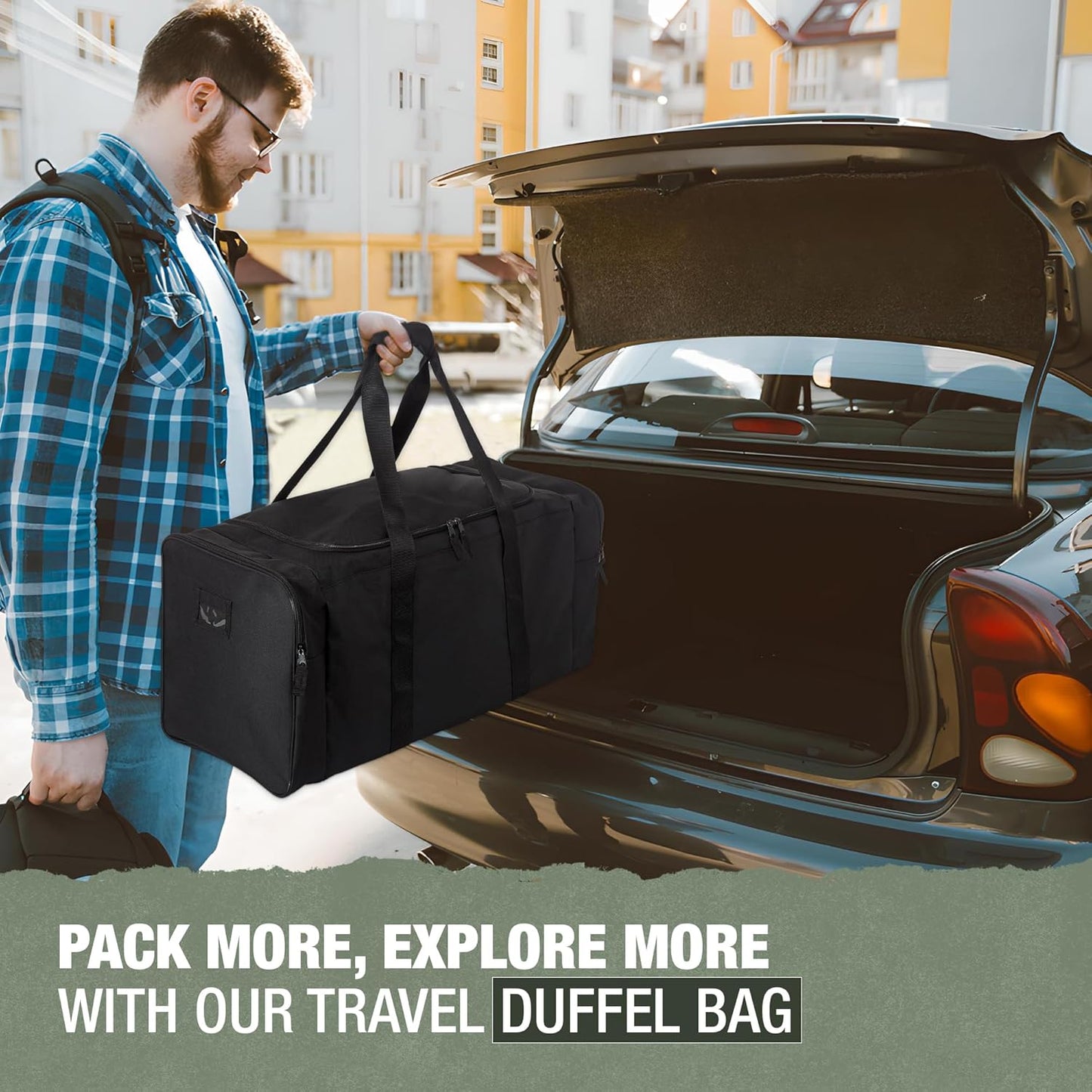 Jetstream Heavy Duty Multi Pocket Durable Sports Gym Equipment Travel Duffel Bag