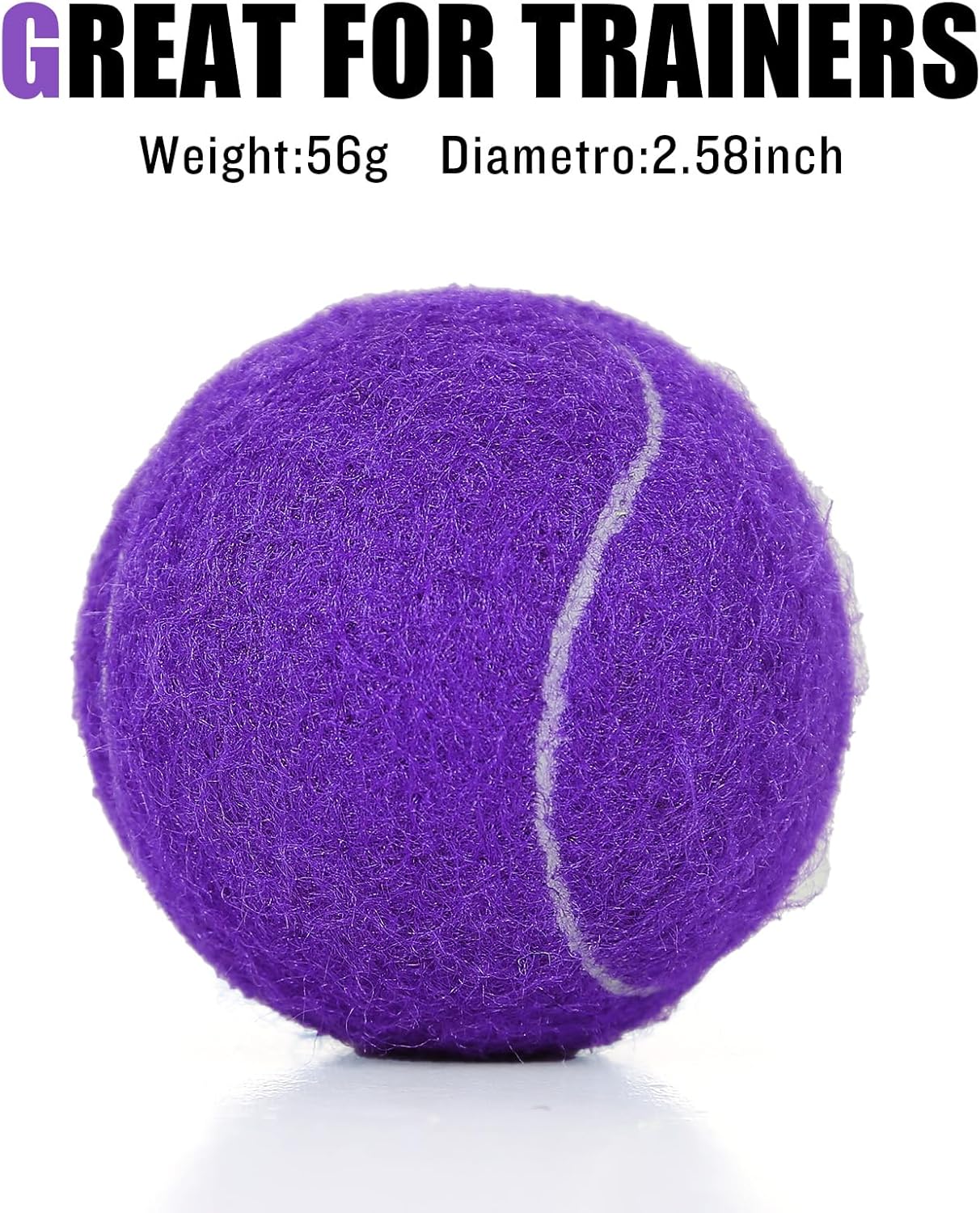 30 Pack Tennis Balls, Training Tennis Balls, Pet Dog Playing Balls, Practice Tennis Balls with Mesh Bag for Transport and Beginner Training