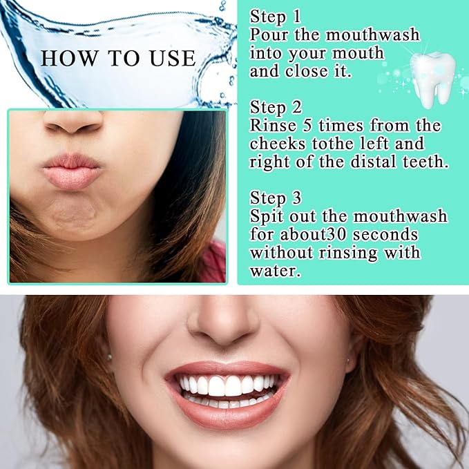 Travel Size Mouthwash,Mini Mouthwash Travel Size Bulk Portable Mouth Wash Set,Individual Small Travel Mouth Wash Packets for Fresh Breath(Pack of 60) A30