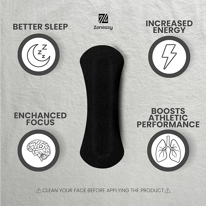 Nasal Strips (30 Count) – Extra Strength Anti-Snoring & Nasal Congestion Relief – Breath Better, Sleep Deeper – Comfortable & Drug-Free Nose Strips for Men and Women