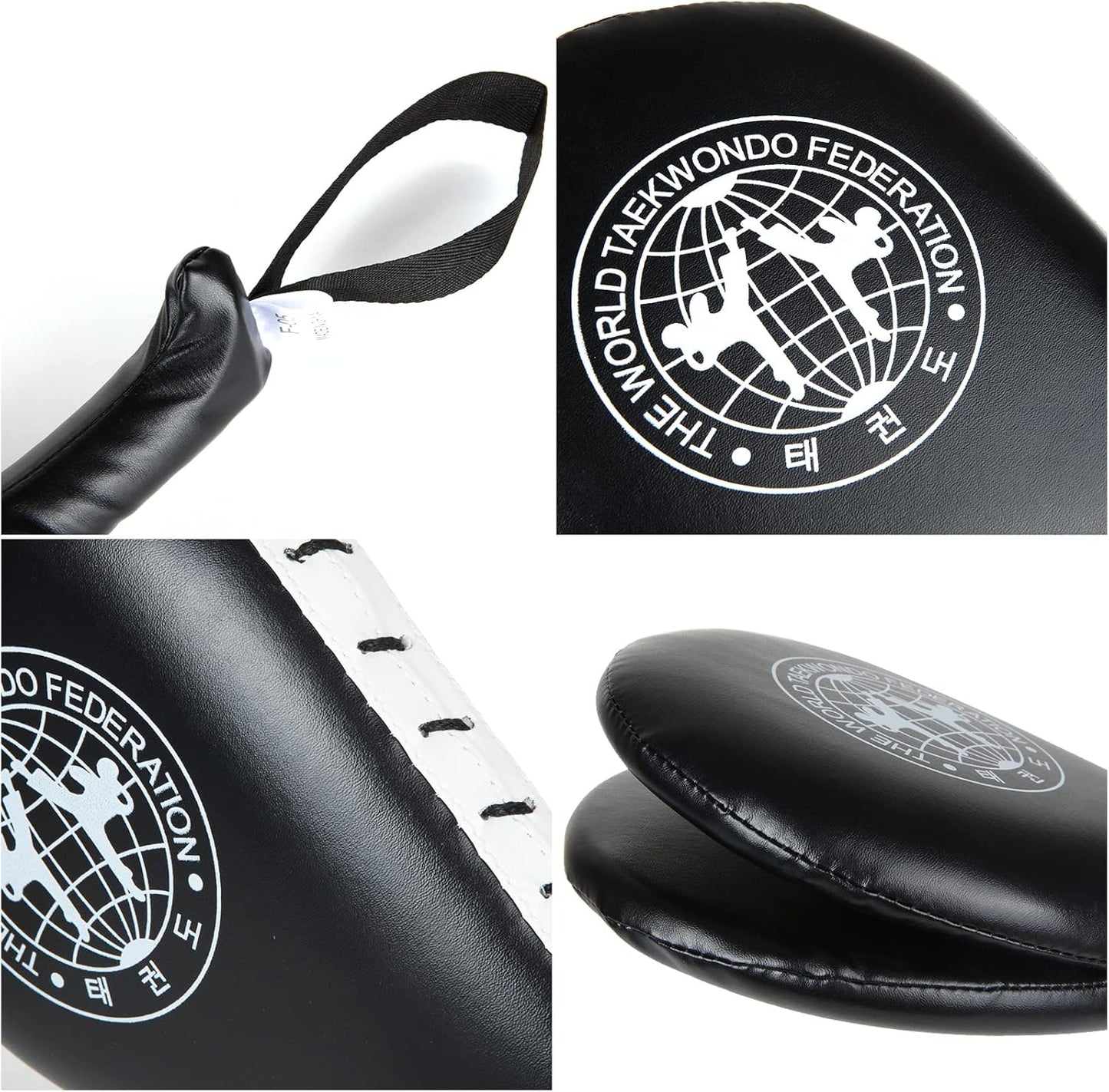 4PCS Taekwondo Kick Pad, Target TKD Kicking Pad, Karate Training Striking Pads, Kickboxing Training Pads, Martial Arts Training Equipment Targets Training Paddles for Kickboxing Karate Training Sports