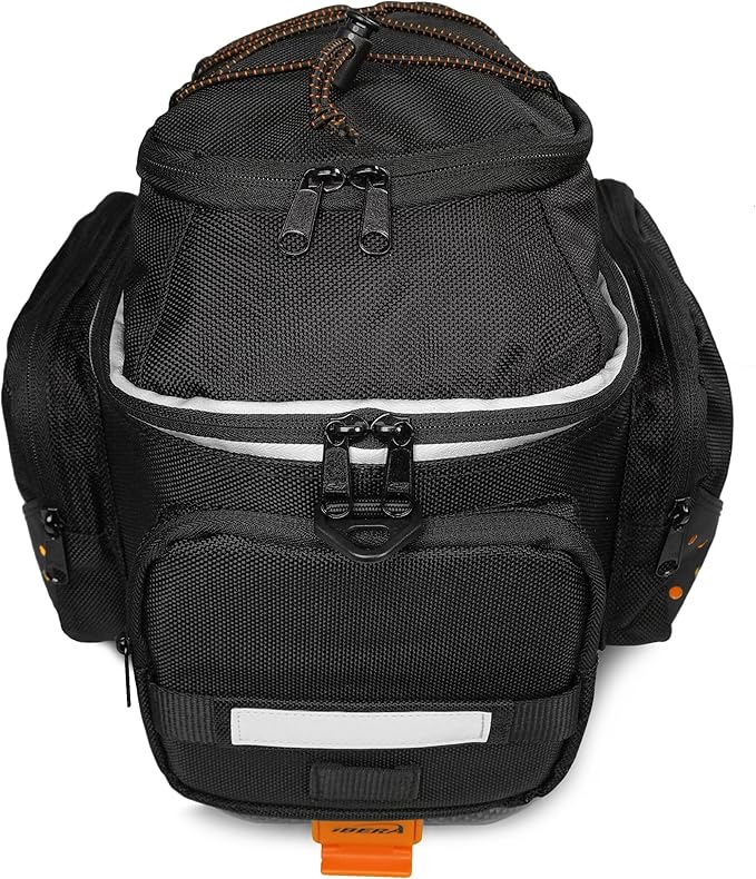 Ibera PakRak Touring Bicycle Seatpost/Disc/Non/Disc Rack and Quick Release Bag