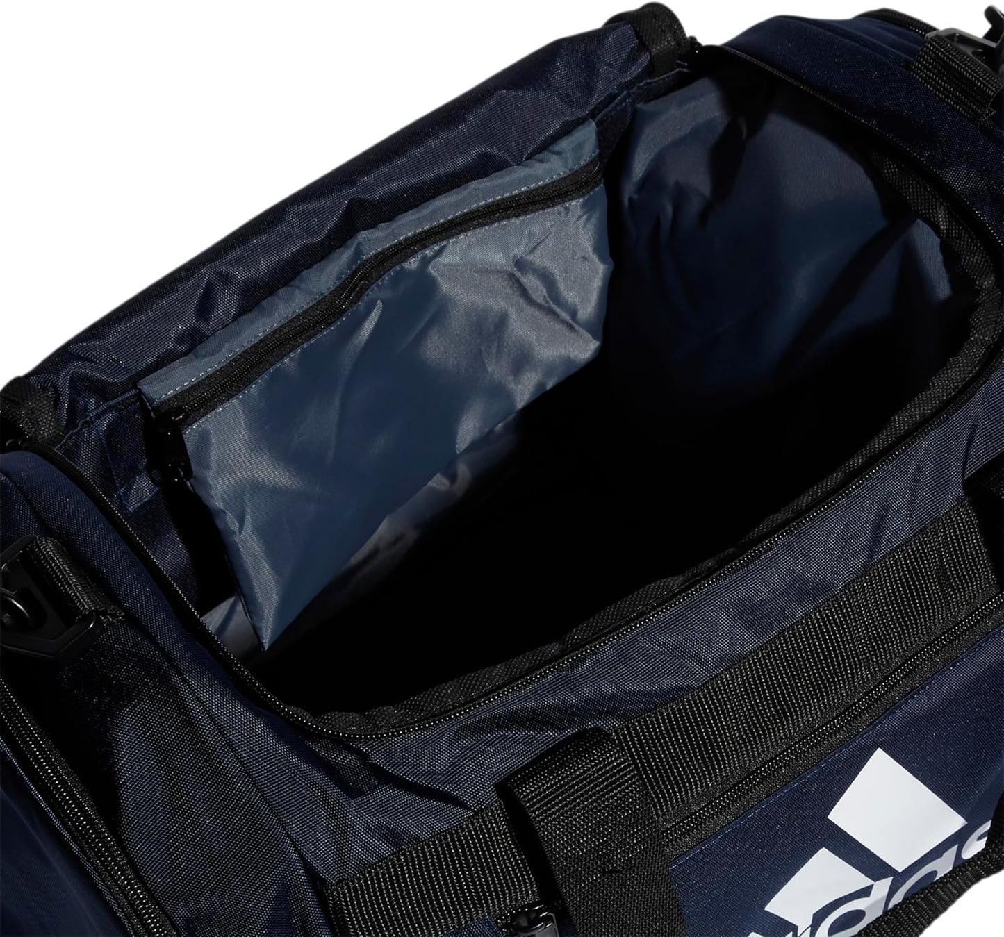 adidas Unisex Defender 4.0 Gym Duffel Bag for Men and Women, Team Navy Blue, Small (38L)