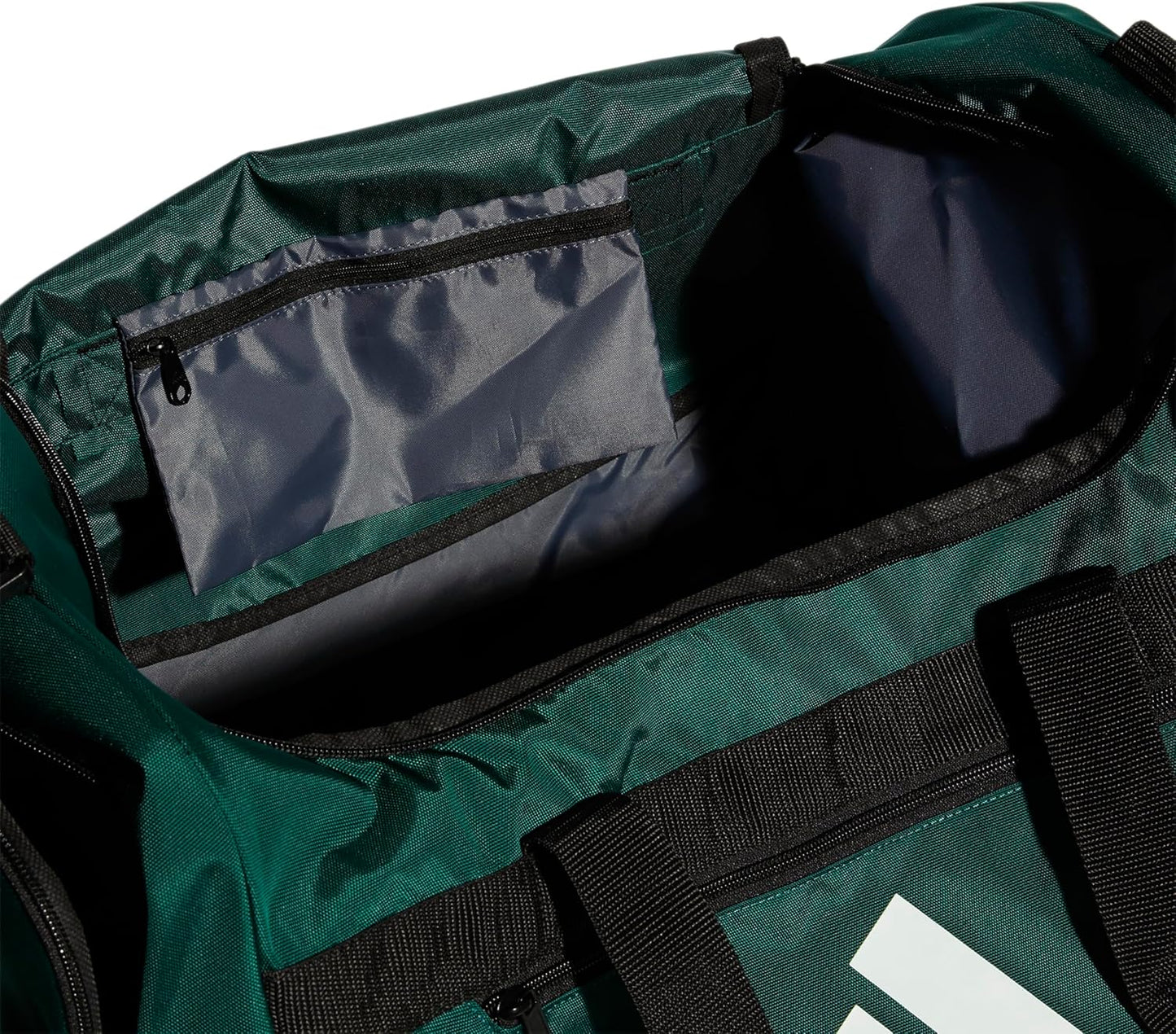 adidas Unisex Defender 4.0 Gym Duffel Bag for Men and Women, Team Dark Green, Medium (66L)