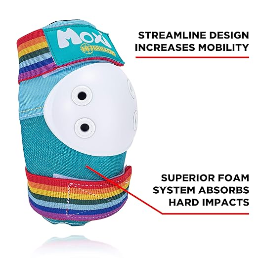 187 Killer Pads Six Pack Pad Set, Elbow Pads, Knee Pads, and Wrist Guards - Ideal for Skateboarding, Roller Skating, and Inline Skating