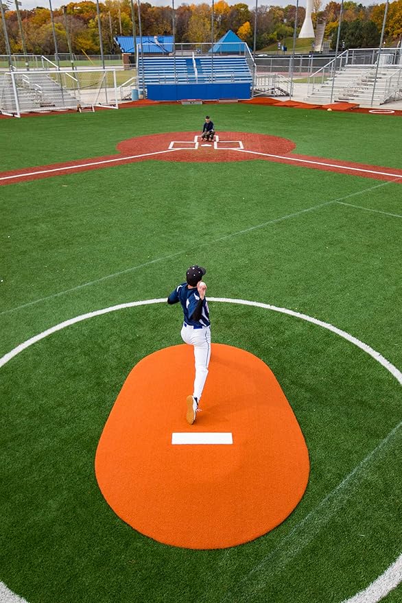 10" Full Length Game Mound - One-Piece - Game Pitching Mounds