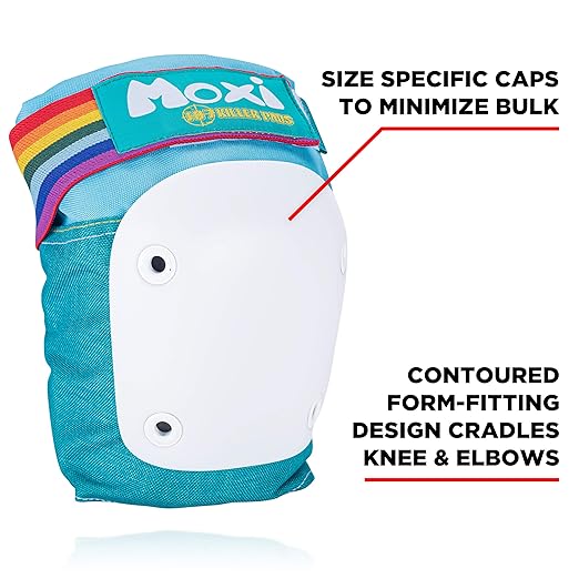 187 Killer Pads Six Pack Pad Set, Elbow Pads, Knee Pads, and Wrist Guards - Ideal for Skateboarding, Roller Skating, and Inline Skating