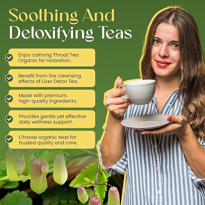 100% Organic Miraculous Leaf Tea bags | Organic Herbal Teas | Premium Quality & Flavorful Blends - 0 Sugars, 0 Carbs, 0 Fats, 1% Sodium (25mg) | Rich in Vitamins - Detox, Immunity, Wellness & More