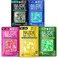 NUDE MINTS | Dual Action Liquid Capsules | Mouth Watering Mint - Lasts 3X Longer - 3X Stronger - Extreme Bad Breath Treatment For Adults - Sugar Free, 0 Calorie - Variety - 5 Pack - 150 Capsules