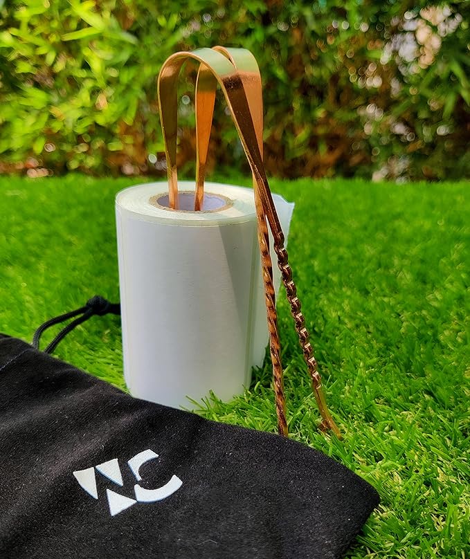 Wonder Care – Copper Tongue Cleaner Couples Pack | Copper Zig zag + Twister Cleaner | Tongue Cleaner Scraper for Adult | Ayurvedic Combo Pack Tongue Cleaner Scraper