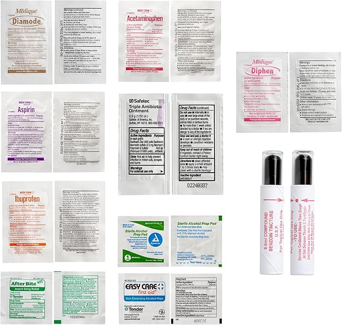 Adventure Medical Kits Sportsman Series Medical Kit - 300 - First Aid Kit for Camping, Hiking, Hunting & More - For 6 People for 7 Days - Includes Bandages, Medicine, Guide Book & More