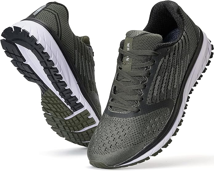 Joomra Whitin Men's Supportive Running Shoes Cushioned Athletic Sneakers