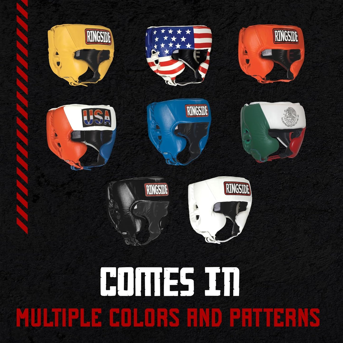 Ringside Competition-Like Boxing Headgear with Cheeks