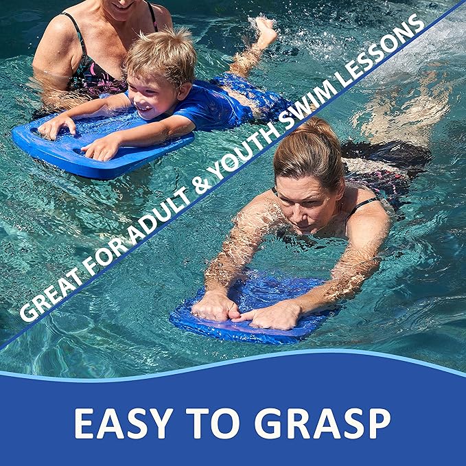 Aquapella Swimming Kickboard - One Size Fits All - A Great Training Aid for Children and Adults