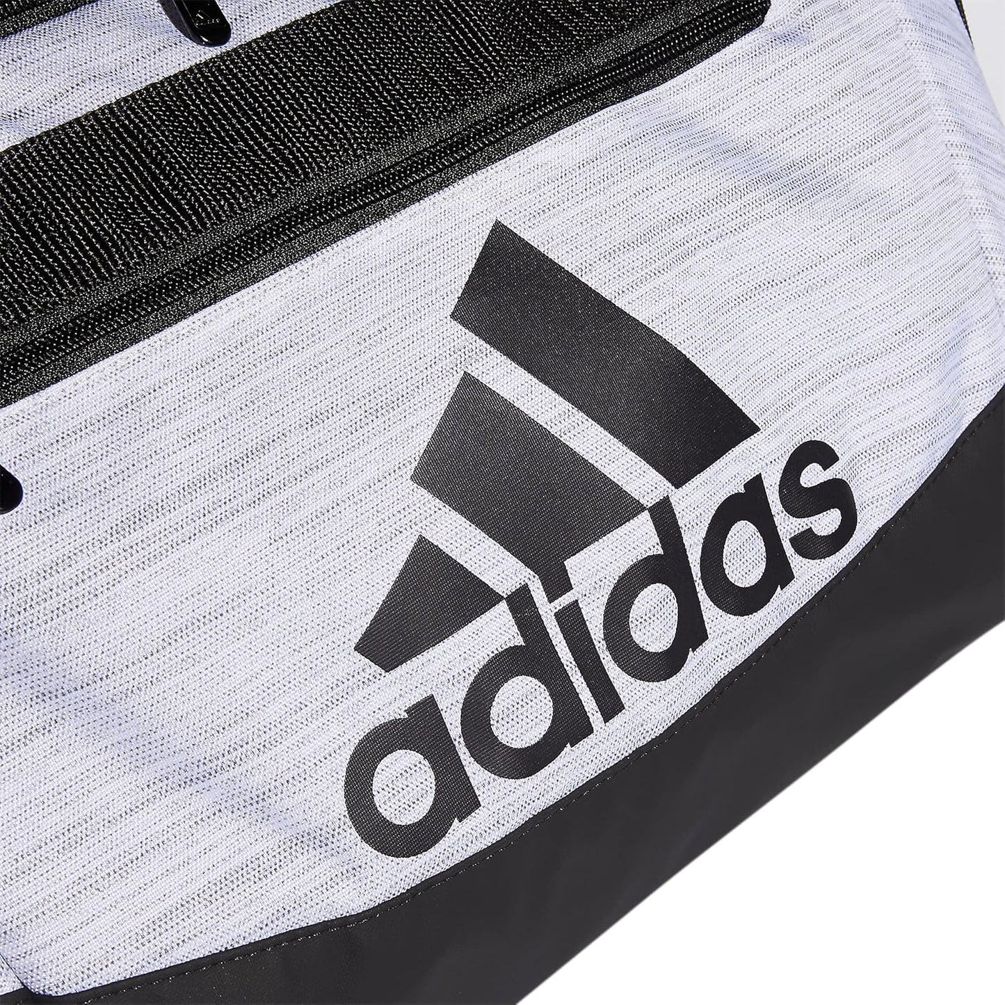 adidas Unisex Defender 4.0 Gym Duffel Bag for Men and Women, Two Tone White/Black, Small (38L)