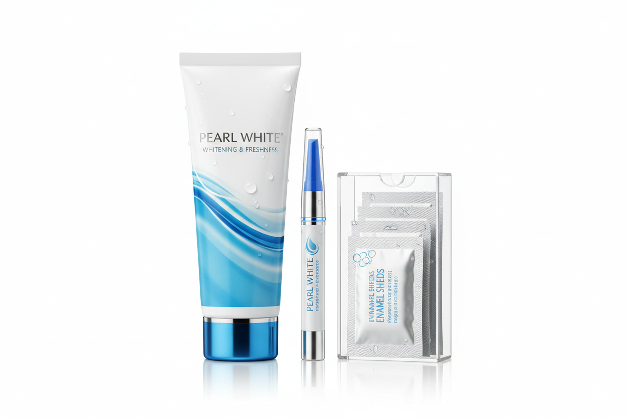 TOOTHPASTE & WHITENING (make it real photo)